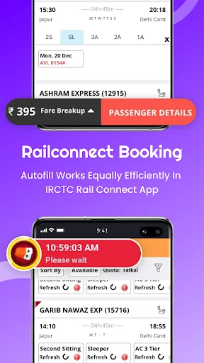Download Quick Tat Kal – Pesan Tiket Kereta IRCTC Cepat & Mudah - Screenshot 6