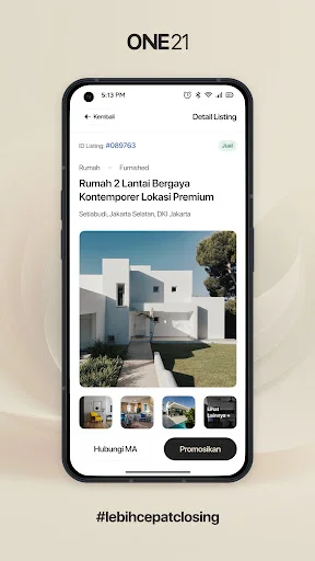 Download ONE21 Terbaru – Aplikasi Agen Properti Century 21 Indonesia - Screenshot 2