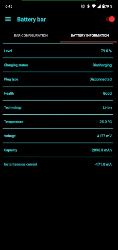 Download Battery Bar Terbaru – Pantau Baterai HP Anda dengan Mudah - Screenshot 4