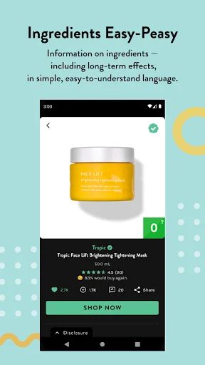 Download Think Dirty APK Terbaru – Cek Bahan Produk Kosmetik - Screenshot 5