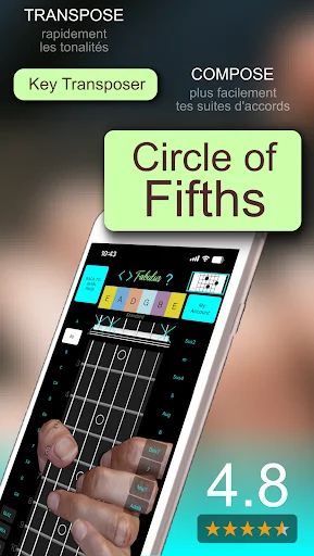 Download FABULUS: Any Guitar Chord Quiz Terbaru – Belajar Kunci Gitar - Screenshot 8