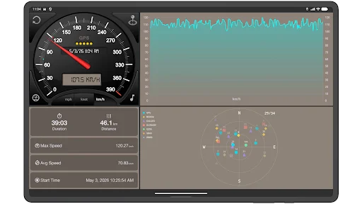Download Speedometer GPS Terbaru – Pelacak Kecepatan Akurat - Screenshot 9