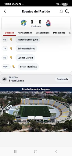 Download Fútbol Chapín Terbaru – Jadwal Pertandingan & Notifikasi - Screenshot 5