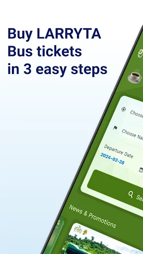 Download Larryta Bus APK Terbaru – Pesan Tiket Bus Mudah & Cepat - Screenshot 1