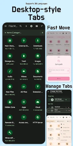 Download File Manager Tab – Explorer Terbaru – Kelola File Gratis - Screenshot 1