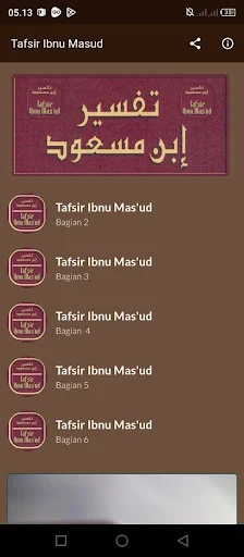 Download Tafsir Ibnu Masud & Terjemah Terbaru – Aplikasi Islami - Screenshot 2