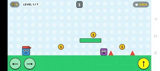 Download Blue Cube Terbaru – Game Platformer 2D Seru Gratis - Screenshot 1