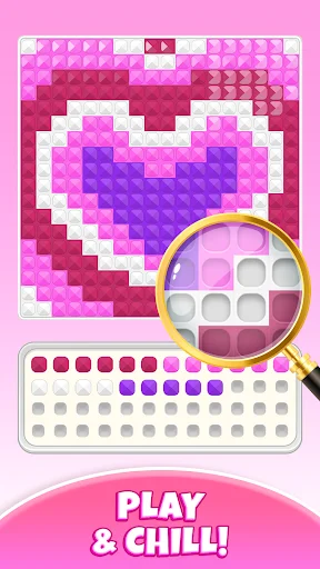 Download Crystal Sort: Art Collection Terbaru – Game Puzzle Santai - Screenshot 9