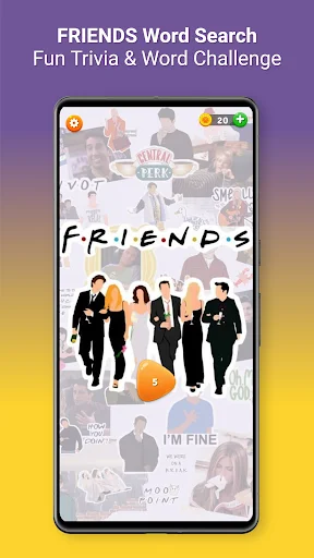 Download FRIENDS Word Search Terbaru – Game Puzzle Gratis - Screenshot 1