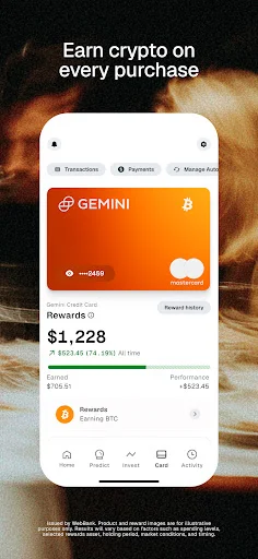 Download Gemini Markets & Credit Card Terbaru – Trading Crypto Aman - Screenshot 3