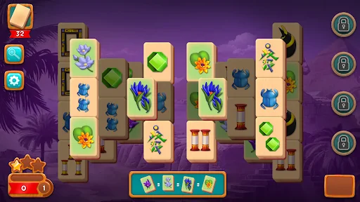 Download Mahjong Riddles: Egypt Terbaru – Puzzle Mesir Kuno - Screenshot 7