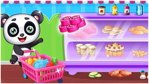 Download Panda Supermarket Cashier Game Terbaru – Main Gratis - Screenshot 1