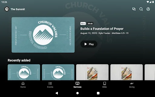 Download The Summit Church NWA Terbaru – Aplikasi Rohani Gratis - Screenshot 6