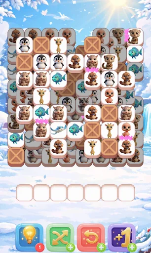 Download Tile Match Cute Animals Terbaru – Puzzle Santai Gratis - Screenshot 3
