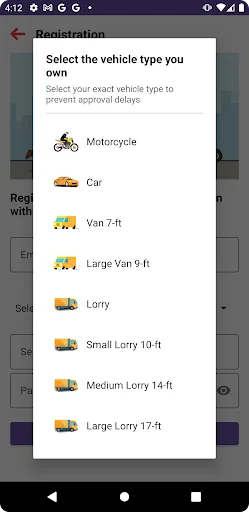 Download LavaGoDriver Terbaru – Layanan Pengiriman Cepat & Andal - Screenshot 2