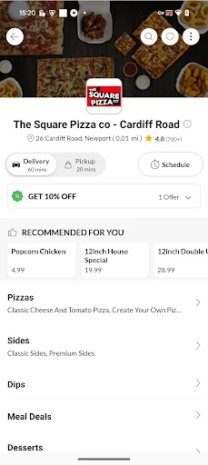 Download The Square Pizza Terbaru – Pesan Pizza Mudah & Cepat - Screenshot 3