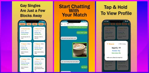 Download Moga Gay Dating & Chat Terbaru – Temukan Teman Gay - Screenshot 8