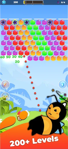 Download Bubble Honey Shooter Terbaru – Game Puzzle Gratis - Screenshot 16