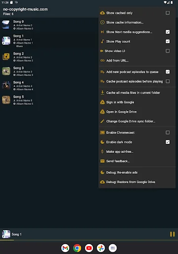 Download MusicSync: Pemutar Musik Google Drive Terbaik – Gratis - Screenshot 11