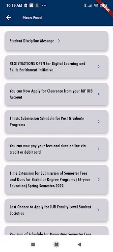 Download My IUB Terbaru – Akses Hasil Studi dan Berita Kampus - Screenshot 4