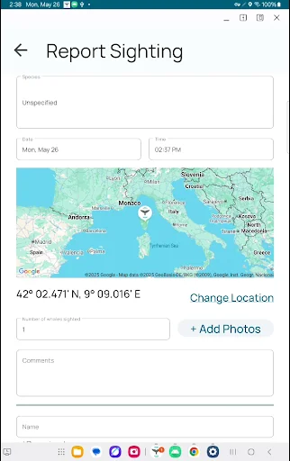 Download Whale Alert Terbaru – Pantau Paus & Cegah Tabrakan Kapal - Screenshot 12