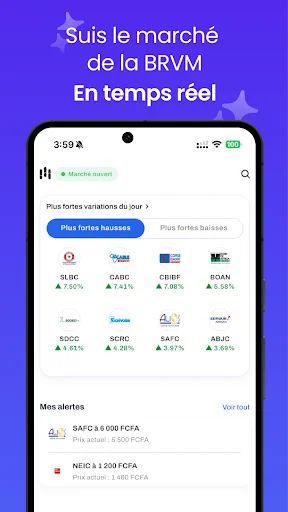 Download Famaya – Tracker Bourse BRVM Terbaru – Pantau Saham - Screenshot 1
