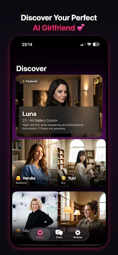 Download AI Girlfriend Versi Terbaru – Teman Virtual AI Gratis - Screenshot 3
