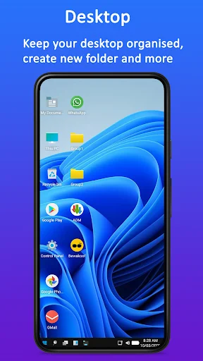 Download Win 11x Launcher 2026 Terbaru – Ubah Tampilan HP Gratis - Screenshot 1