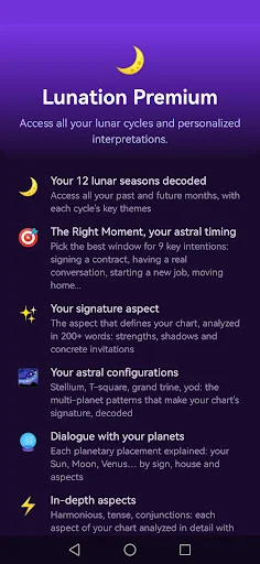 Download Lunation Terbaru – Kalender Bulan & Horoskop Gratis - Screenshot 6