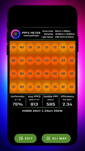 Unduh PPFD Meter – Pengukur Cahaya Tanaman Akurat & Gratis - Screenshot 3