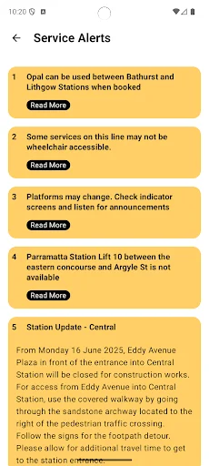 Download KRAIL Sydney Terbaru – Transportasi Umum Mudah - Screenshot 5