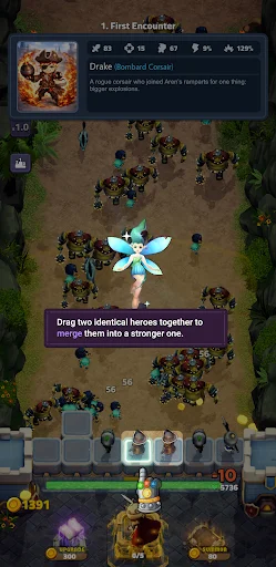 Download Mergard: Lucky Merge Defense Terbaru – Game Strategi Seru - Screenshot 2
