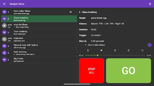 Download Audio Cues – Aplikasi Kontrol Audio Live Terbaik - Screenshot 16