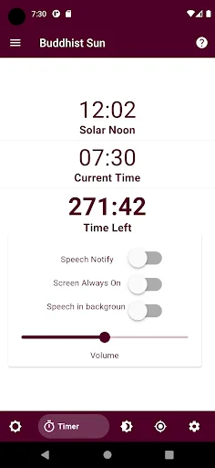 Download Buddhist Sun Terbaru – Hitung Solar Noon & Pengingat - Screenshot 2
