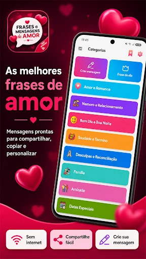 Download Frases De Amor 2026 Terbaru – Kata Romantis Gratis - Screenshot 1