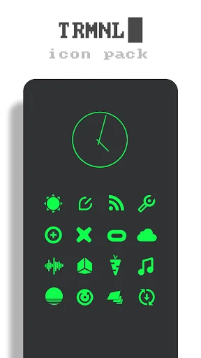 Download Terminal Pro Green CRT Theme – Tema Retro Estetik - Screenshot 1