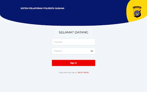 Download Sistem Pelaporan Polres Sleman Terbaru – Lapor Cepat - Screenshot 7