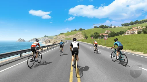 Download BMX Bicycle City Racing Games – Simulator Sepeda Offline - Screenshot 4