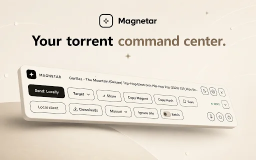 Magnetar: Deteksi & Unduh Torrent Otomatis Terlengkap - Screenshot 1