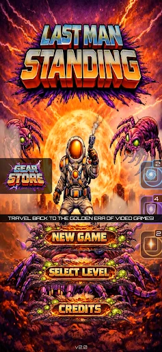 Download Retro: Last Man Standing Terbaru – Game Arcade Seru - Screenshot 1