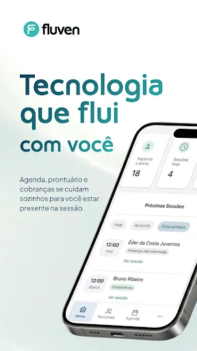 Download Fluven p/Psicólogo – Aplikasi Manajemen Praktik Psikologi - Screenshot 1