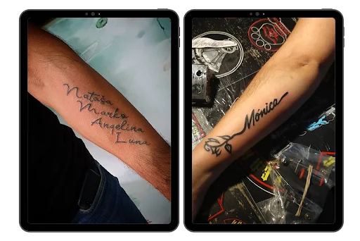 Download Name Tattoos Font Tattoos Terbaru – Ide Tato Keren - Screenshot 6