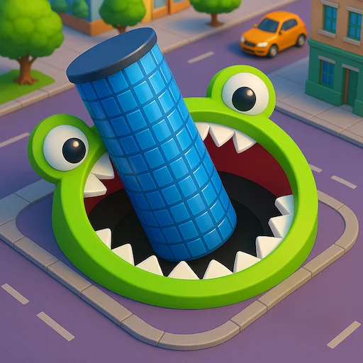 Download Hole.io Terbaru – Telan Segalanya & Kuasai Kota Gratis