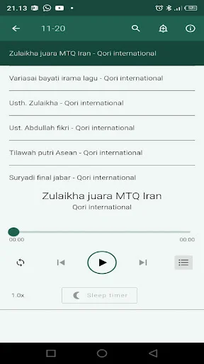 Download Qori International Terbaru – Koleksi Murottal Terbaik - Screenshot 24