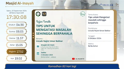 Download Maslam TV Terbaru – Digitalisasi Masjid Terkini - Screenshot 2