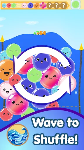 Unduh Bubble Float: Merge Puzzle Terbaru – Game Teka-teki Seru - Screenshot 3