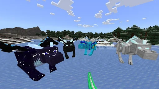 Download Dragon Monsters Minecraft PE Terbaru – Mod Naga Gratis - Screenshot 4