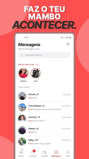 Download Moyo: Dating & Chat Mozambique Terbaru – Unduh Gratis - Screenshot 3