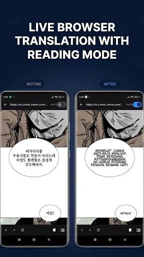 Download Screen & Manga Translator Terbaru – Terjemahan Instan - Screenshot 4