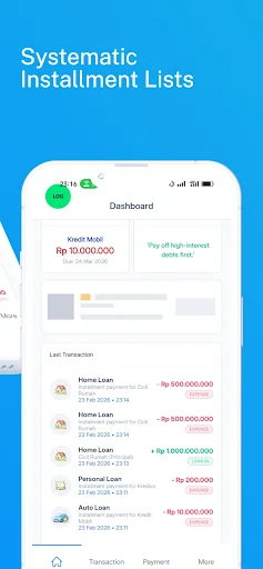 Download LoanFlow – Pelacak Pinjaman & Anggaran Terbaik - Screenshot 3